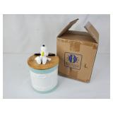 Peanuts Kitchen Collection Snoopy Ceramic Canister