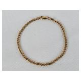 585 Gold Link Bracelet 14K