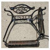 Singer Cast Iron Sewing Machine Base