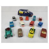 Vintage Diecast Toy Vehicle Assortment