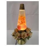 Simplex Vintage Lava Lamp Flower Base Model 8200-N