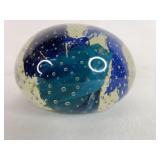 Bubble Glass Paperweight