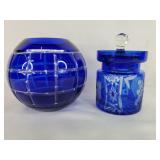 Cut to Clear Cobalt Glass