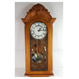 Boston Clock Co. Chiming Pendulum Wall Clock