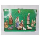 JCPenney Home 12 Pc Porcelain Nativity Set