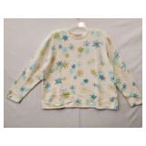 Alfred Dunner Snowflake Pullover Size XL