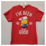 Minions Christmas T-shirt Size Medium