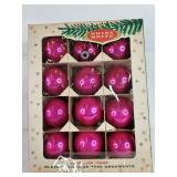 Mid-Century Modern Shiny Brite Ornaments (12)