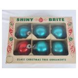 Mid-Century Shiny Brite Ornaments (6)