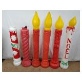 Holiday Candle Blow Mold Assortment (6)