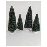 Department 56 Frosted Topiary Trees (4)