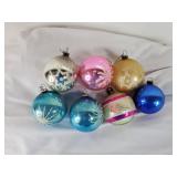 Mid Century Glass Ball Ornaments (7)
