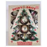 Premium Shiny Brite Glass Ornaments (12)