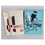 Retro 1960s Monocle High School Yearbooks