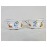 Beatrix Potter Peter Rabbit Soup Bowls (2)
