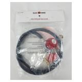 GasOne High Pressure Propane Regulator with Hose