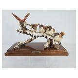 Guiseppe Armani Sparrows Figurine
