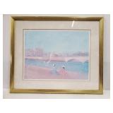 Framed Art Print by Franklin Picture Co.