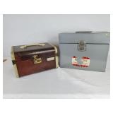 Vintage Travel Case/Metal Porta-File