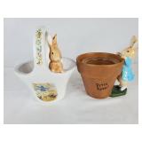 Peter Rabbit Planters (2)