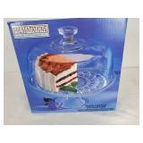 Cake Plate w/ Glass Dome