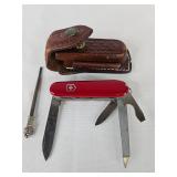 Victorinox Swiss Army Pocket Knife & Mini Steel