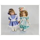 Display Dolls w/ Stands (2)