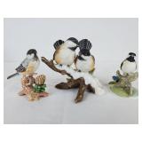 Chickadee Figurines Collection (3)