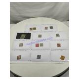 14 MONTSERAT STAMPS MH