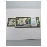 100  $2 Bills Uncirculated  2017A Consecutive
