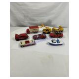 Assorted matchbox cars