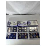 US proof sets 99 ,00,01 & quarter sets