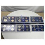 US proof sets 99, 2000, 2001