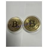Bitcoin Commemorative Collectors Coins