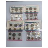 US mint sets 1977, 1978, 1979, 1980