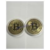 Bitcoin Commemorative Collectors Coins