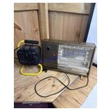 Two electric heaters