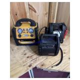 Three untested battery jump packs