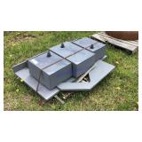 Shale counter top with sinks