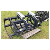Tomahawk HD 72 inch brush grapple two cylinders