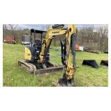 Yanmar VIC 35 mini excavator