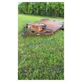 1995 7000 LB GVW 16 foot tandem axle trailer