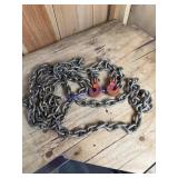 20ï¿½ 3/8 tiedown transport chain G -70