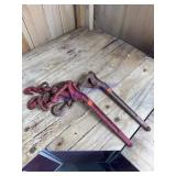 Two chain binders, 5/16ï¿½3/8