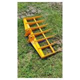 36 in excavator rake