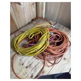 Assorted heavy duty extension cords