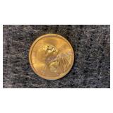 2000 Sacajawea golden dollar coin