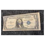 1935D one dollar silver certificate