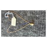 Gold, pearl pendant