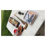 Box lot of tools